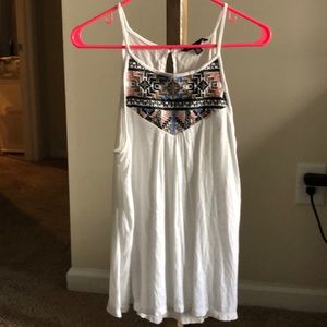 AEO Aztec high neck tank top